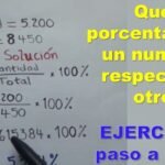 ¿Cuál es la fórmula para calcular el porcentaje de una cantidad de dinero?