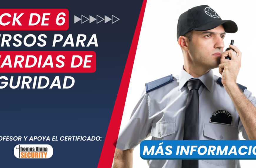 ¿Dónde puedo encontrar un curso de guardia de seguridad en línea?